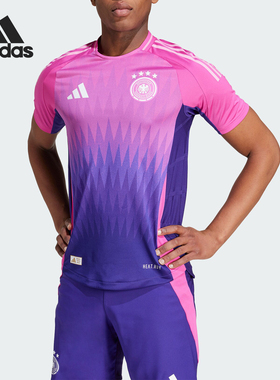 Adidas/阿迪达斯正品德国队球员版男士客场足球运动T恤IP8166