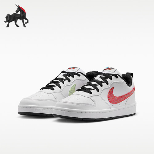 Nike/耐克正品Court Burrow GS女子大童耐磨板鞋IR1530-100