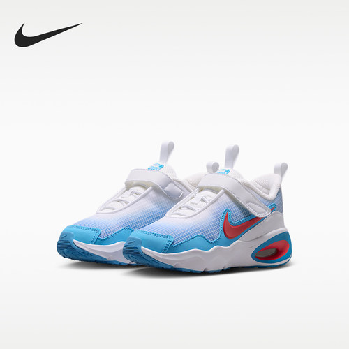 Nike/耐克正品儿童缓震魔术贴舒适透气支撑跑步鞋FN4459-110