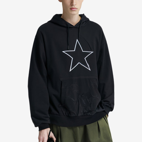 Converse/匡威正品运动男子宽松透气连帽卫衣套头衫10025051-A01