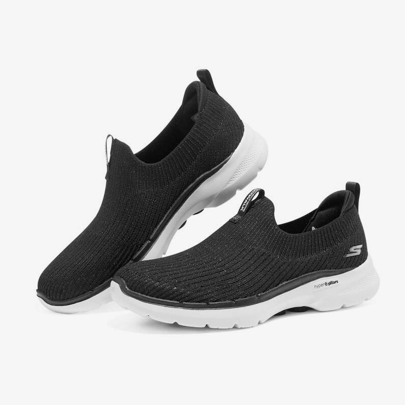 Skechers/斯凯奇正品新款女运动低帮轻便一脚蹬透气休闲鞋