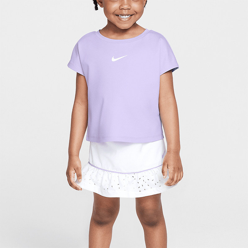 Nike/耐克正品Swoosh Dri-FIT婴童运动T恤半身裙套装II2564-100,童装/婴儿装/亲子装,套装,淘宝优惠券,粉丝福利购,淘宝优惠卷