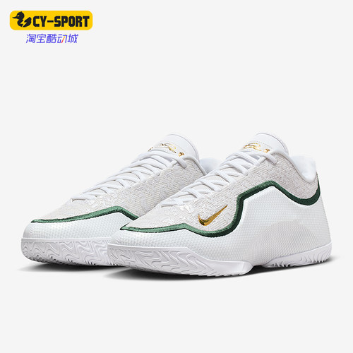 Nike/耐克正品2025秋季款男士减震低帮系带耐磨篮球鞋IB9563-101