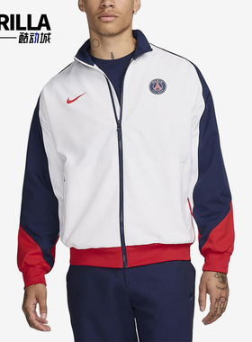 Nike/耐克正品男士长袖复古舒适运动经典立领夹克外套FN9799-100