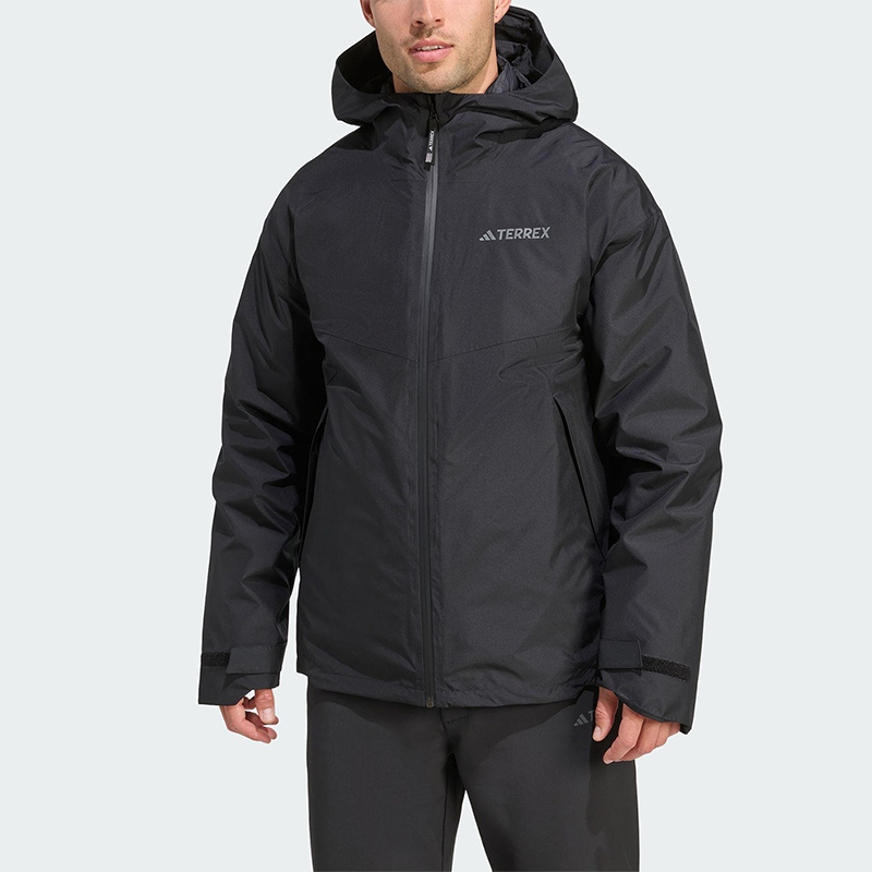 Adidas/阿迪达斯正品TERREX男士保暖三合一羽绒内胆外套JV6242