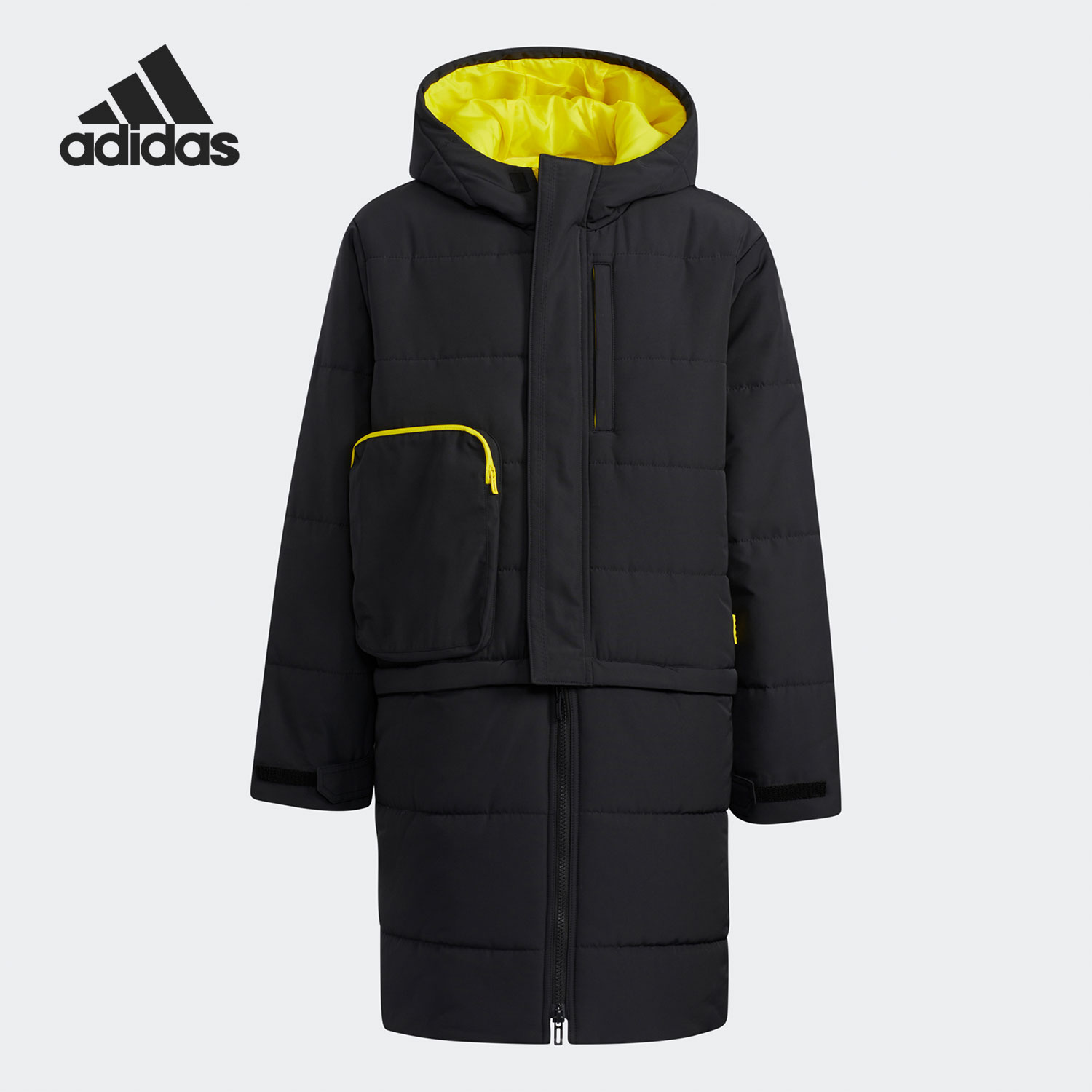 Adidas/阿迪达斯正品当季新款大童运动舒适保暖棉服HB6602