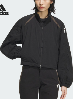 Adidas/阿迪达斯正品FUSTL W P JKT 女士简约宽松外套JN0766