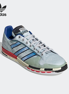 Adidas/阿迪达斯正品三叶草男女轻便低帮防滑运动板鞋EE7950