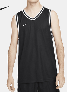 Nike/耐克官方正品DNA Dri-FIT男士无袖V领篮球球衣FQ3708-010