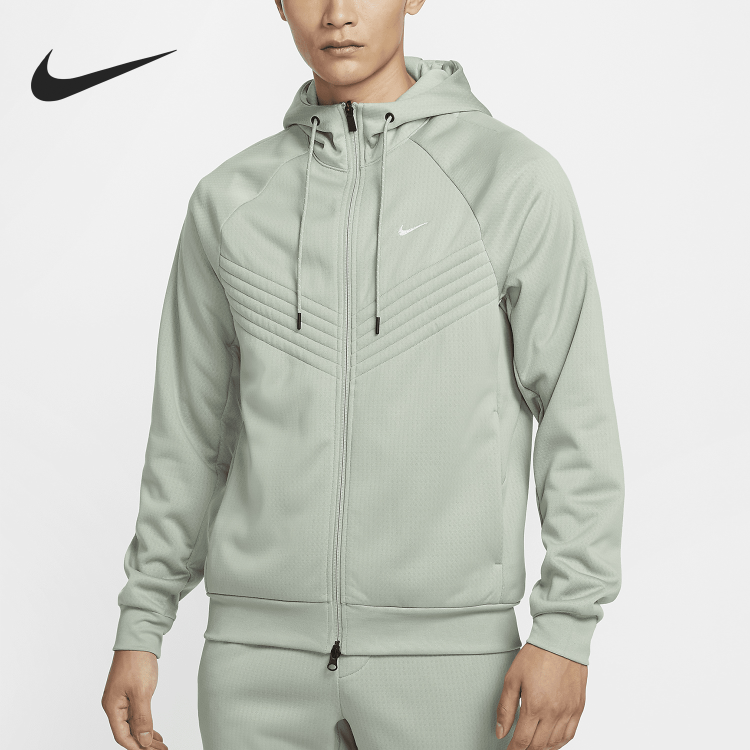 耐克男士冬季款全长拉链外套