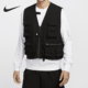 机能风V领休闲运动马甲FN3215 Nike 男士 Life 010 耐克正品
