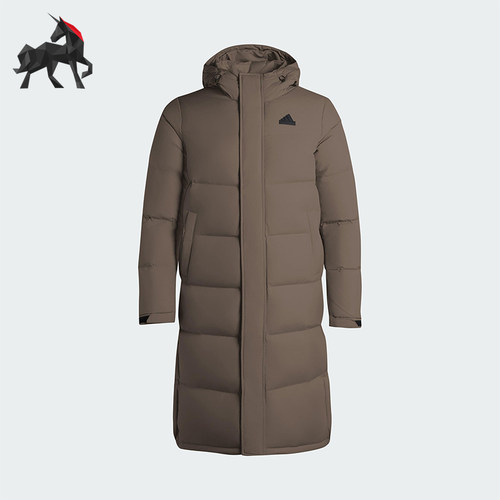 Adidas/阿迪达斯正品LONG DOWN JACKET2男女保暖长款羽绒服KF6743