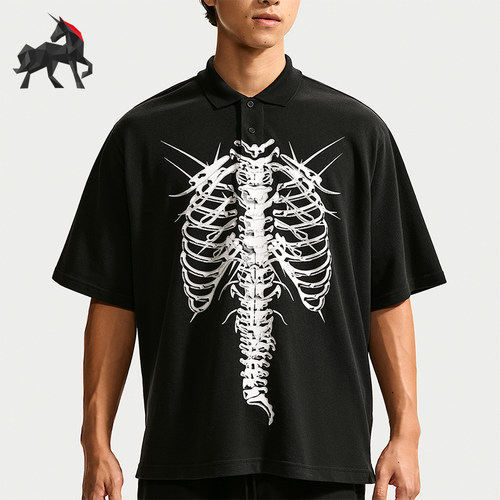 Nike/耐克正品男士时尚休闲运动透气翻领短袖T恤IO1674-010