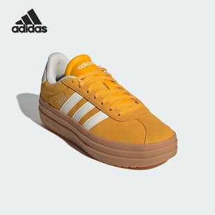 BOLD女士运动厚底休闲板鞋 Adidas COURT KJ6854 阿迪达斯正品