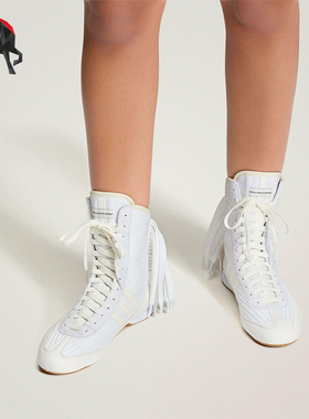 Adidas/阿迪达斯正品Stella McCartney女士运动高帮赛车鞋JQ9372