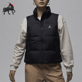 010 JORDAN女士运动休闲保暖立领棉马甲FV7150 Nike 耐克正品