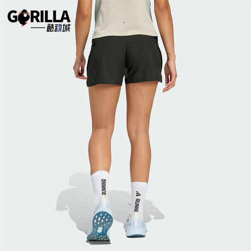 Adidas/阿迪达斯正品夏季女士 跑步运动运动经典训练短裤JZ2226