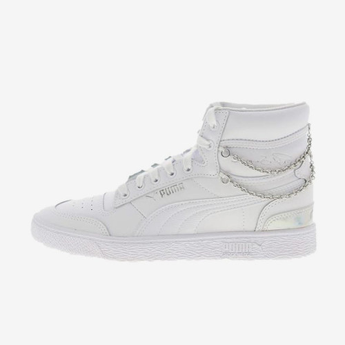 Puma/彪马正品四季款女士耐磨高帮简约经典休闲透气板鞋371866-01
