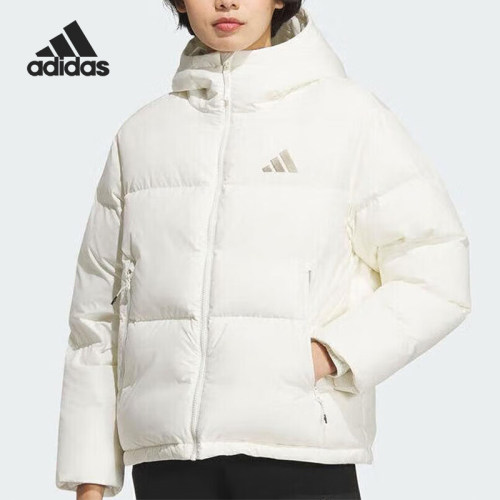 Adidas/阿迪达斯正品2026女士休闲保暖防风经典舒适羽绒服KC5947