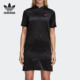 女子休闲半拉链连衣裙 Adidas DRESS TEE DX4299 阿迪达斯正品