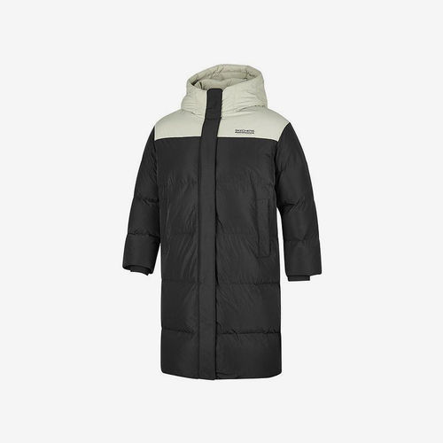 Skechers/斯凯奇正品冬季款女士刺绣梭织长款羽绒服P424W165-0018