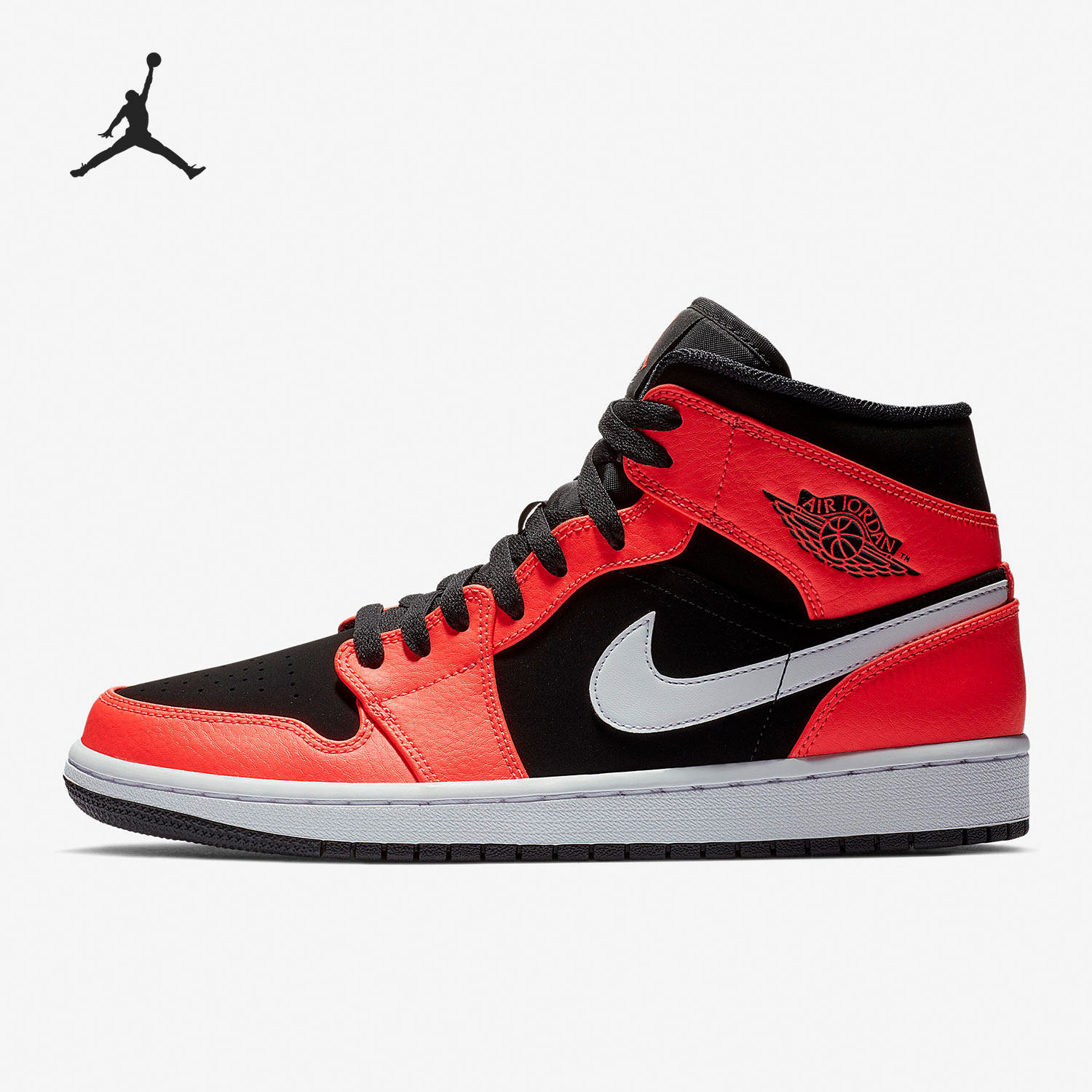 Nike/耐克官方正品AIR JORDAN 1 MID新款男子高帮板鞋554724-061