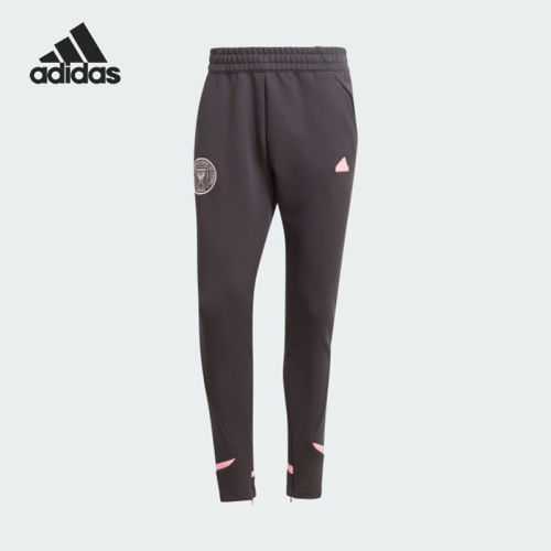 Adidas阿迪达斯正品Inter Miami Cf男足球撞色修身运动长裤IW2109