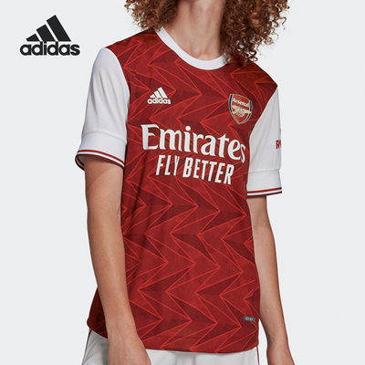 Adidas/阿迪达斯正品男款球员版直筒圆领运动球衣T恤FH7815