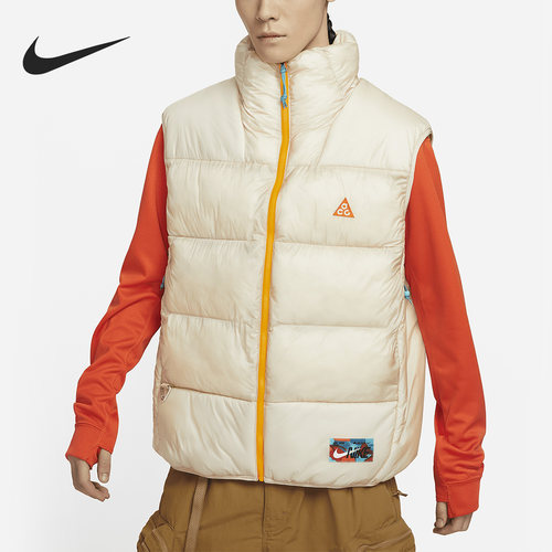 Nike/耐克正品春季新款男女运动休闲保暖棉马甲FD4056-126