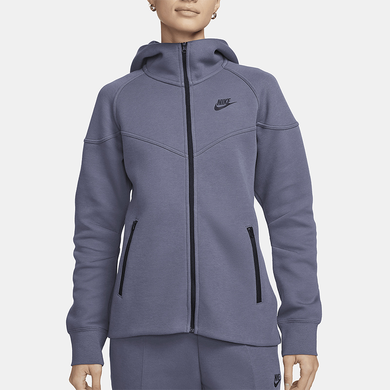 Nike/耐克正品2025秋季款女士耐穿连帽针织运动外套FB8338-003