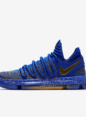 Nike/耐克正品KD 10男士低帮气垫缓震实战篮球鞋897816-401