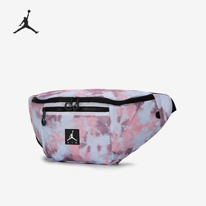 Nike/耐克正品Jordan男女便携运动斜跨腰包JD2223026GS-001
