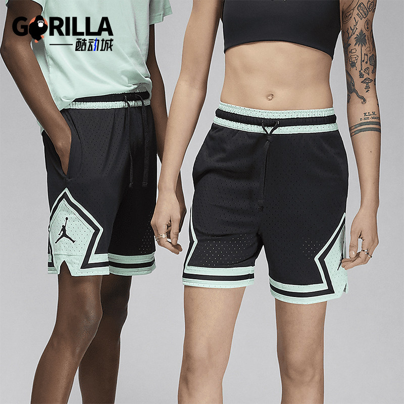 Nike/耐克正品JORDAN男士休闲运动拼接网眼透气短裤DX1487-015,运动服/休闲服装,运动中长裤／短裤,淘宝优惠券,粉丝福利购,淘宝优惠卷