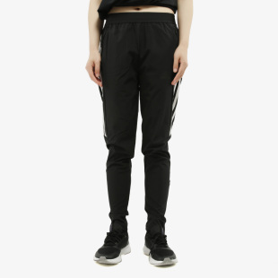 女子跑步运动健身弹力透气紧身长裤 正品 BQ2072 阿迪达斯 Adidas