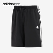 阿迪达斯正品 短裤 neo夏季 休闲男子五分裤 IB7683 新款 Adidas