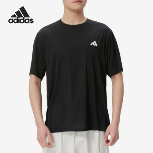 Adidas/阿迪达斯正品圆领套头短袖跑步T恤新款短袖T恤KU8712