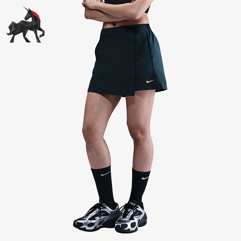 Nike/耐克正品Sportswear女士透气运动梭织休闲裙裤HM6980-478