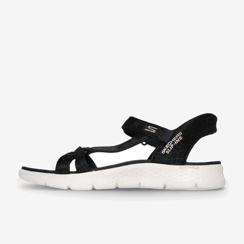 Skechers斯凯奇正品Go Walk Flex女士后绊带凉鞋141484-BKRG