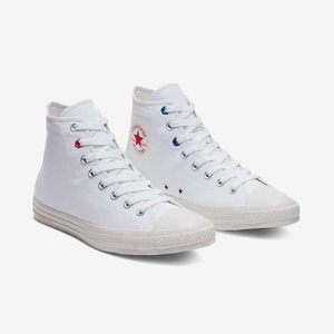 Converse/匡威正品ALL STAR男女同款时尚贴布标高帮板鞋165051C