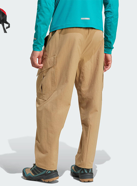 Adidas/阿迪达斯正品XPLORIC男士运动户外工装大容量长裤JM7424