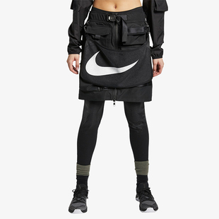 潮流女子运动紧身长裤 26夏时尚 短裙二合一AR5618 耐克正品 Nike