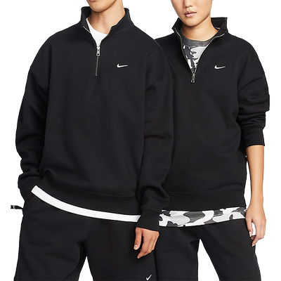 耐克男子套头半拉链立领卫衣