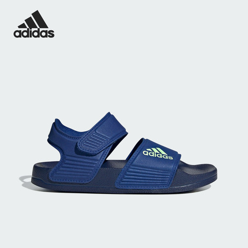 阿迪达斯儿童魔术贴休闲凉鞋