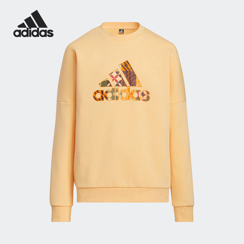 Adidas/阿迪达斯正品JK CNY SP大童针织圆领套头卫衣HF5894