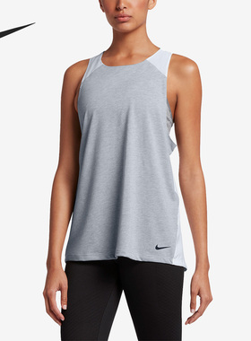 Nike/耐克正品夏季女子透气运动训练无袖背心T恤862775-012
