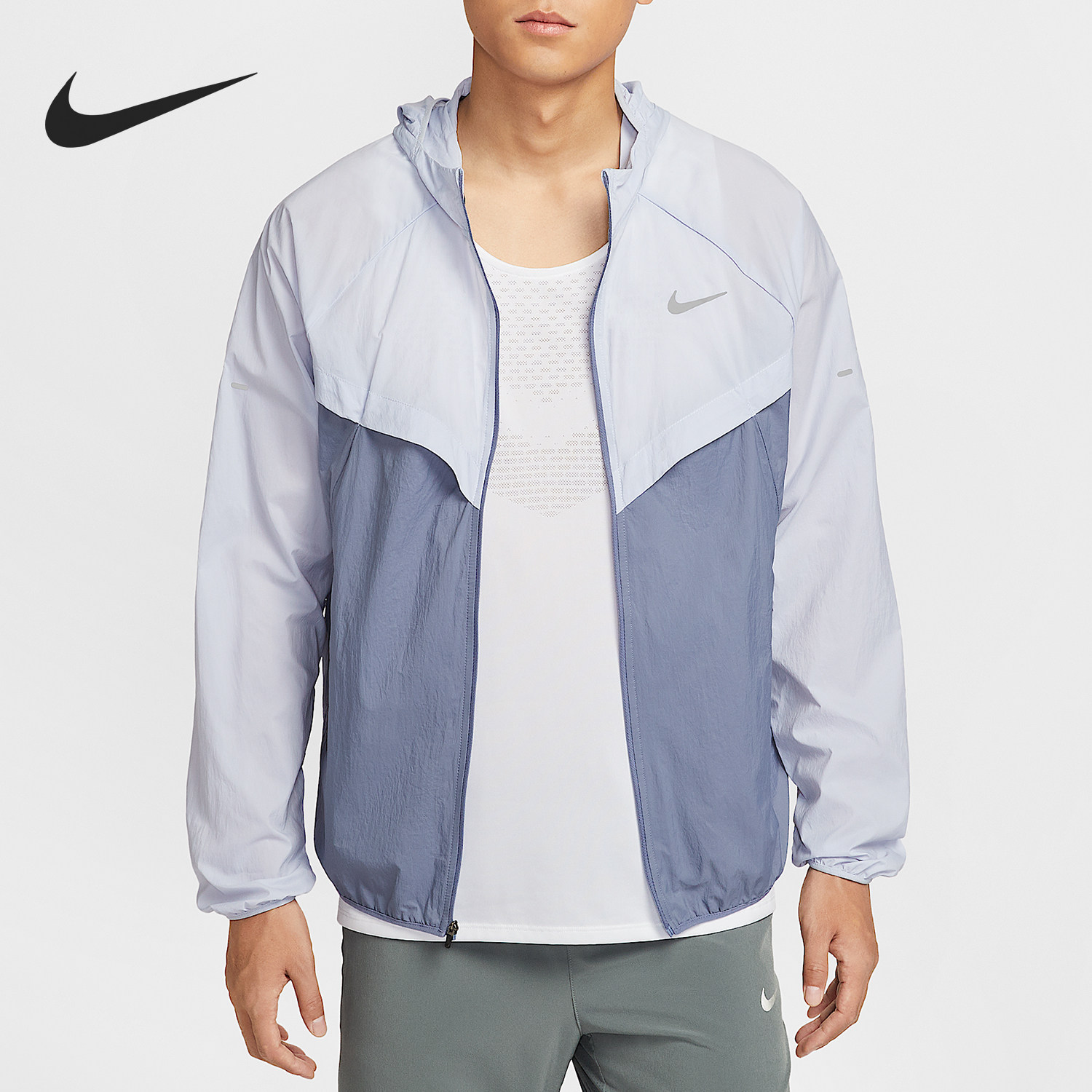 Nike/耐克正品Stride Repel男士跑步经典运动梭织外套HV4549-057