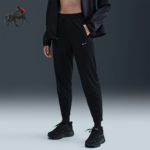 Nike/耐克正品2026春季款女士运动锥形梭织跑步长裤HV5765-010