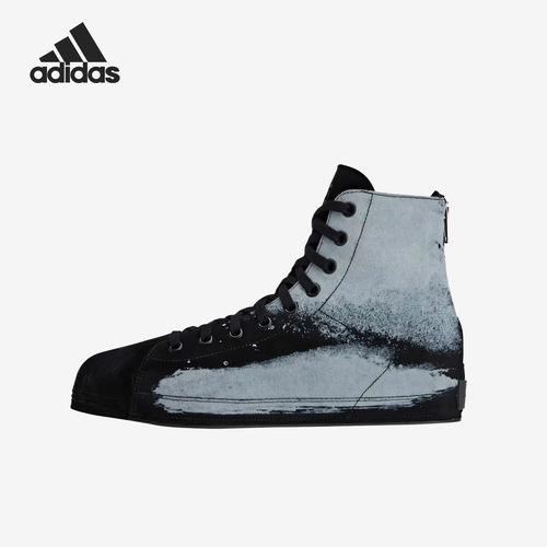 Adidas阿迪达斯正品Y-3 NIZZA男女同款高帮潮流穿搭板鞋JQ1685