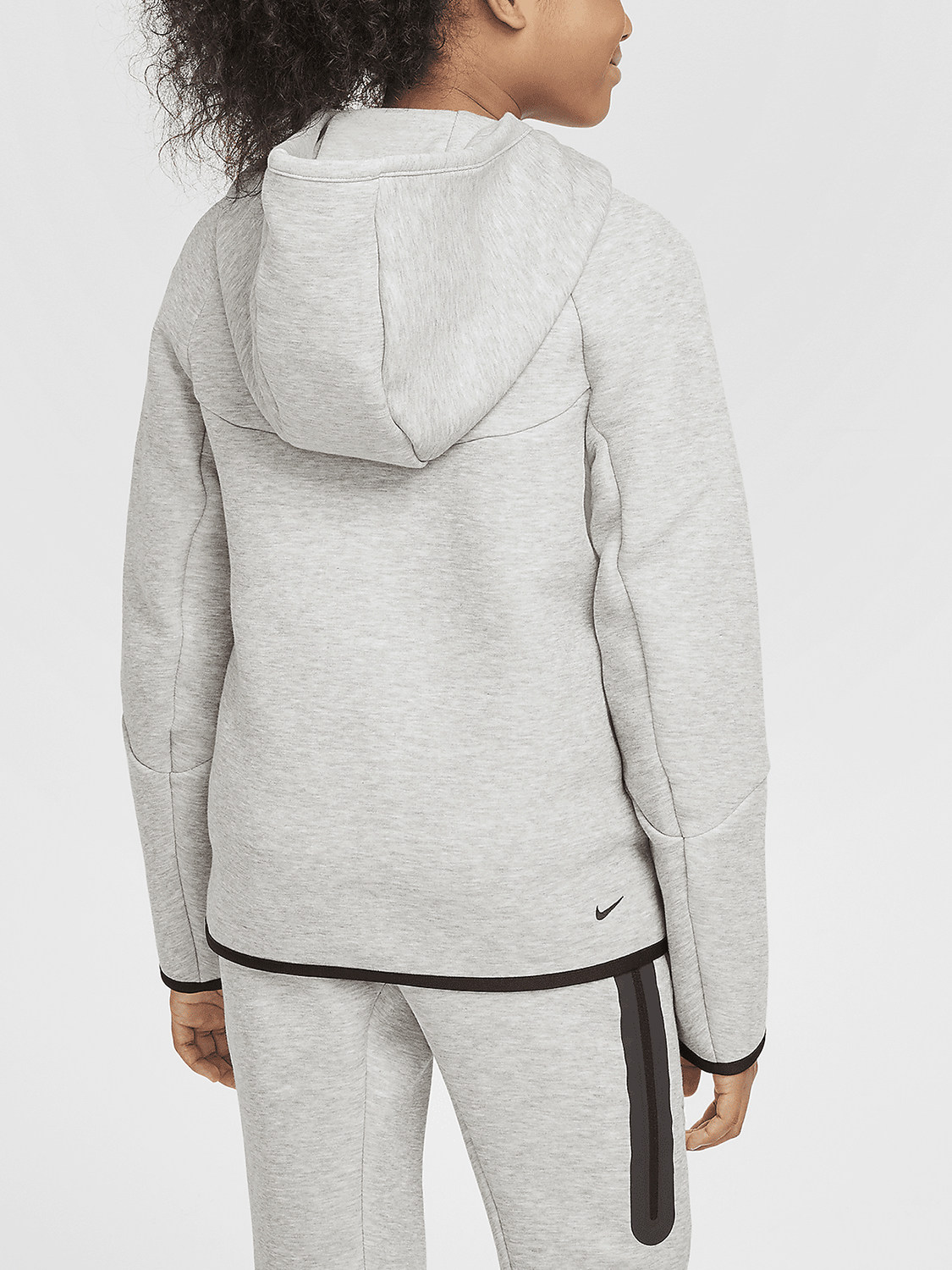 Nike Tech Fleece Big Kids Jacket HV5867-063 Tech Fabric - Taobao product photo 2