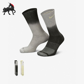 耐克正品 运动袜两双装 秋季 Nike 款 男女针织透气经典 FQ1355 901